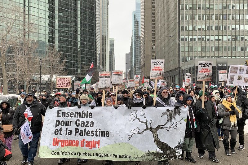 PHOTO : André Querry -Manifestation pour GAZA - 23 mars 2024